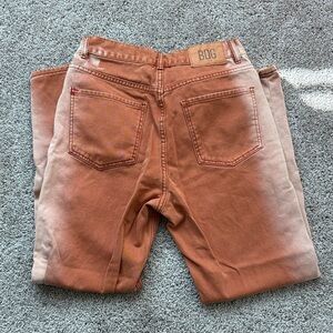 BDG Women’s Tan Straight Jeans